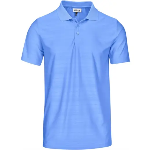 Mens Milan Golf Shirt Sky